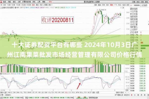 十大证券配资平台有哪些 2024年10月3日广州江南果菜批发市场经营管理有限公司价格行情