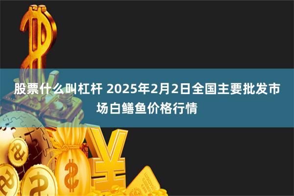 股票什么叫杠杆 2025年2月2日全国主要批发市场白鳝鱼价格行情